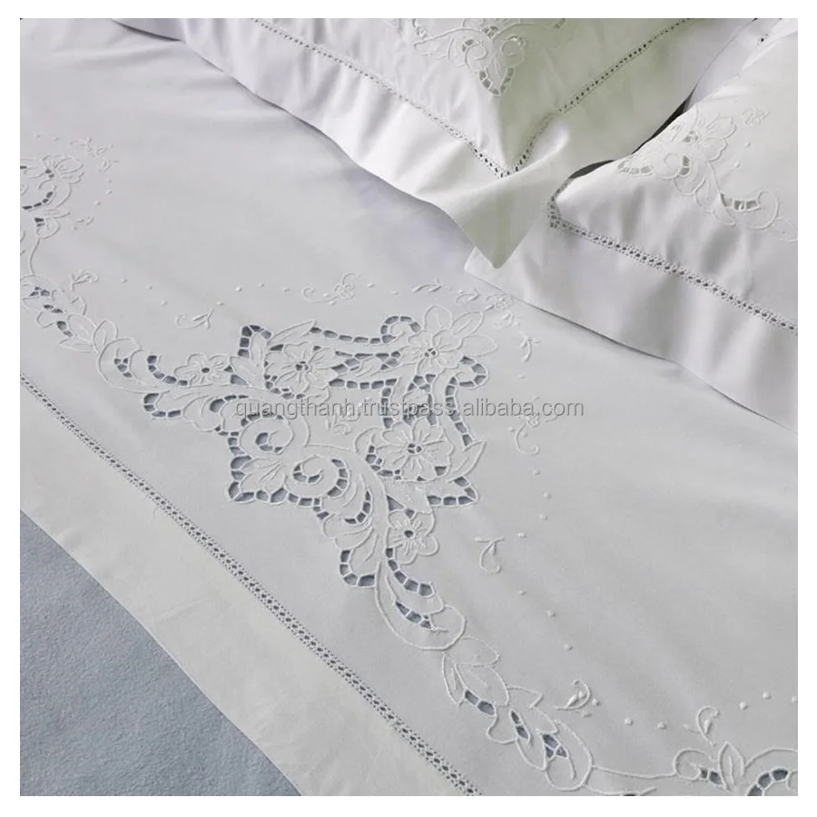 Hand Embroidery Bedding Sets,100 Cotton Quang Thanh Embroidery Buy