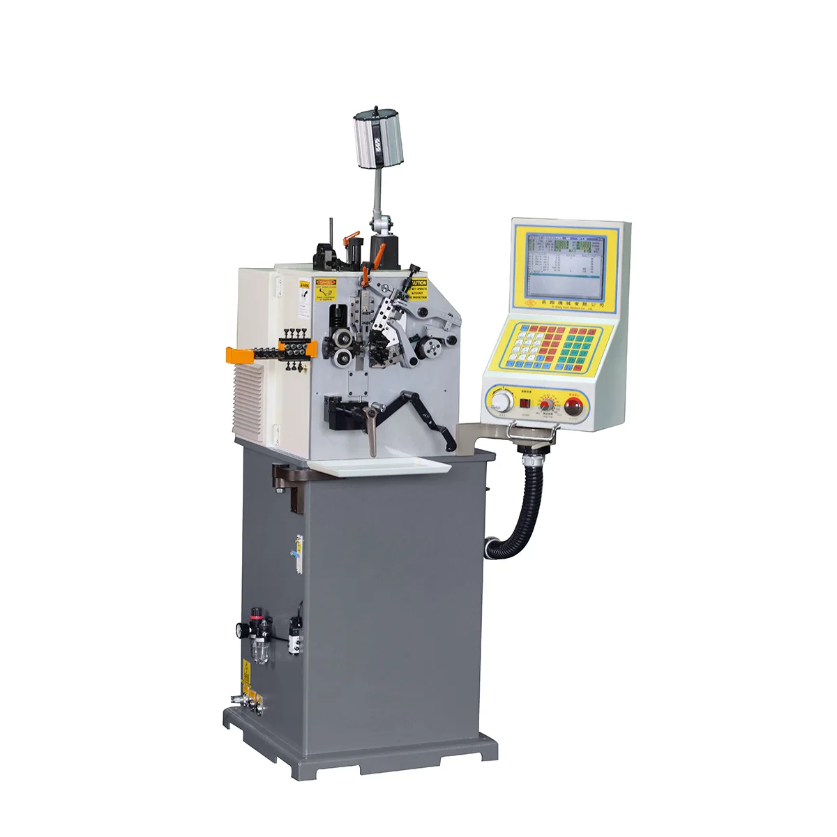 Simco Gs-207 Jm-100 Fabricating Helical Making Spring Machinery Coiling ...