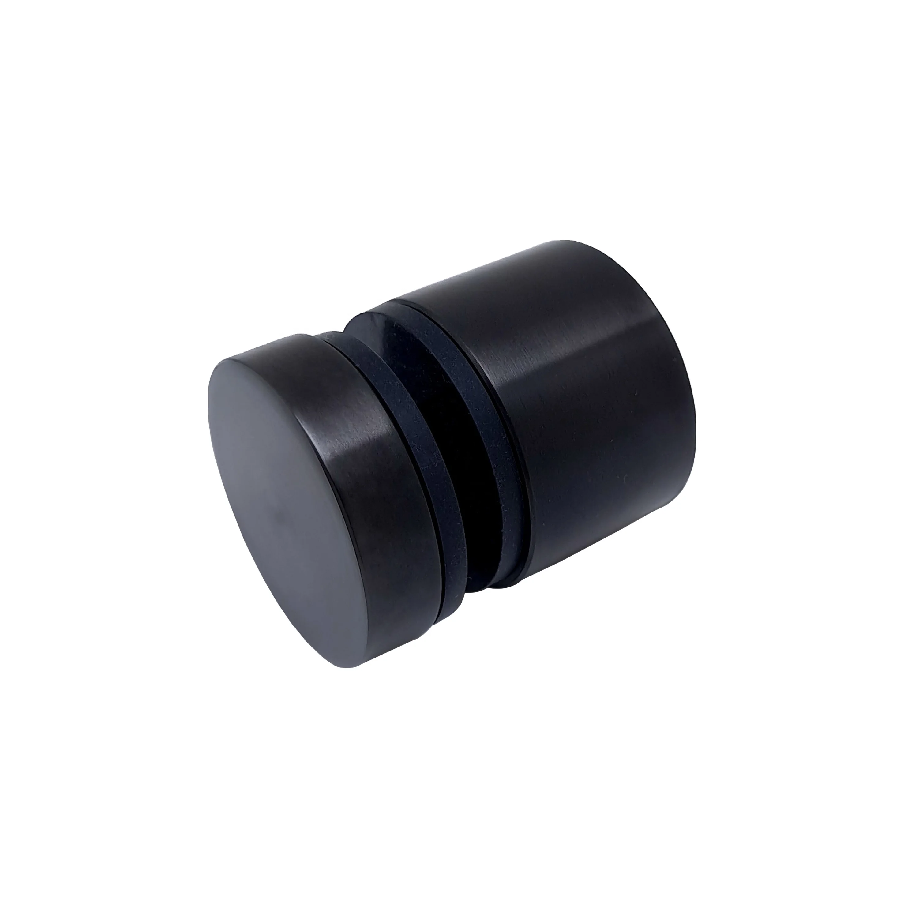 3/4″ X 2″ Square Heavy Duty Standoff - Matte Black - IGT Glass Hardware