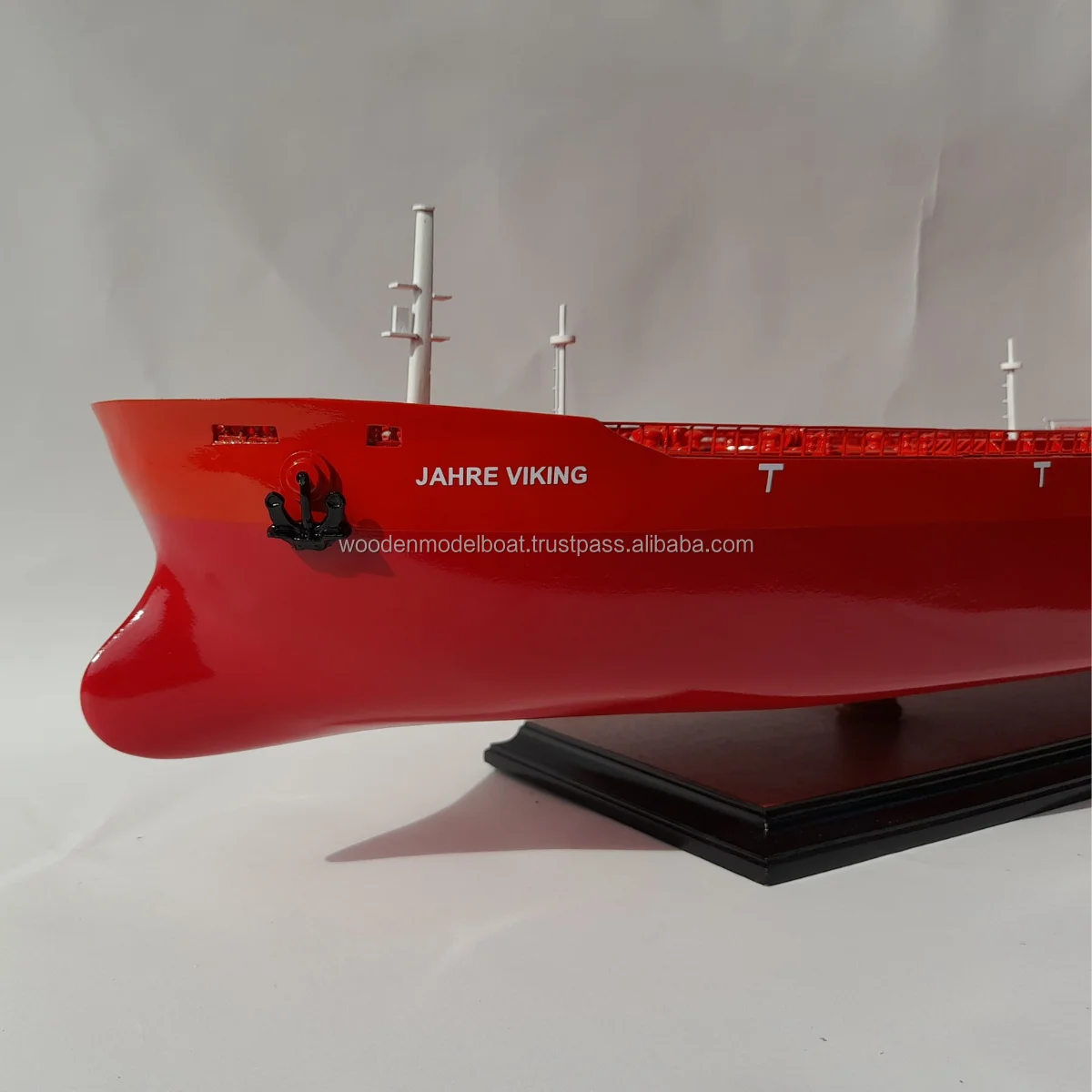 Jahre Vikingg Oil Tanker Ship Modellhandwerk Artikel Für Haus