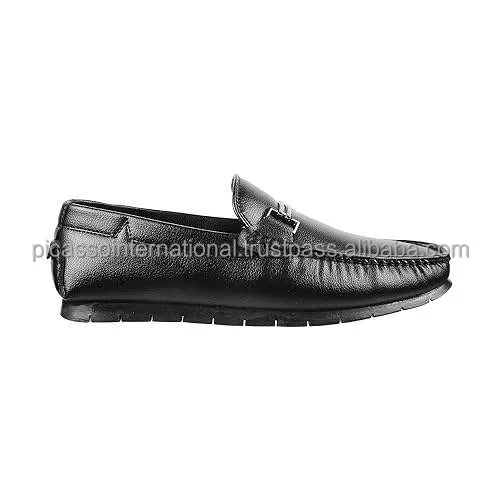 2024 New Arrival Premium Casual Wear Oxford Trendy Design Office Business Genuine Leather Formal Loafers Shoes from India