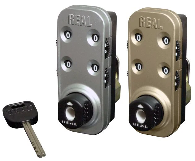 REAL RL-9046 Durable 4-Digit CAM Locker Lock With Master Key Combination Made of Zinc Alloy