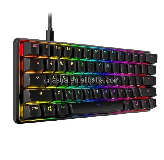Hyper X合金起源60 Rgb机械游戏键盘超紧凑60% 外形游戏键盘 - Buy Hyper X Alloy Origins核心键盘酷键盘 ...