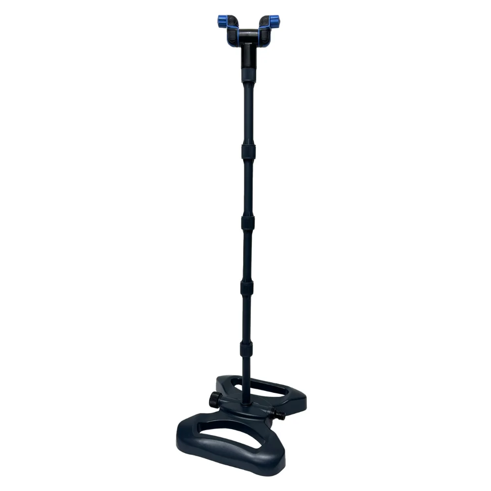 Dual-Free Angle Adjustable Nozzles Extendable Mini Misting Cooling Stand for Outdoor Garden Cooling Misting System Garden Hose