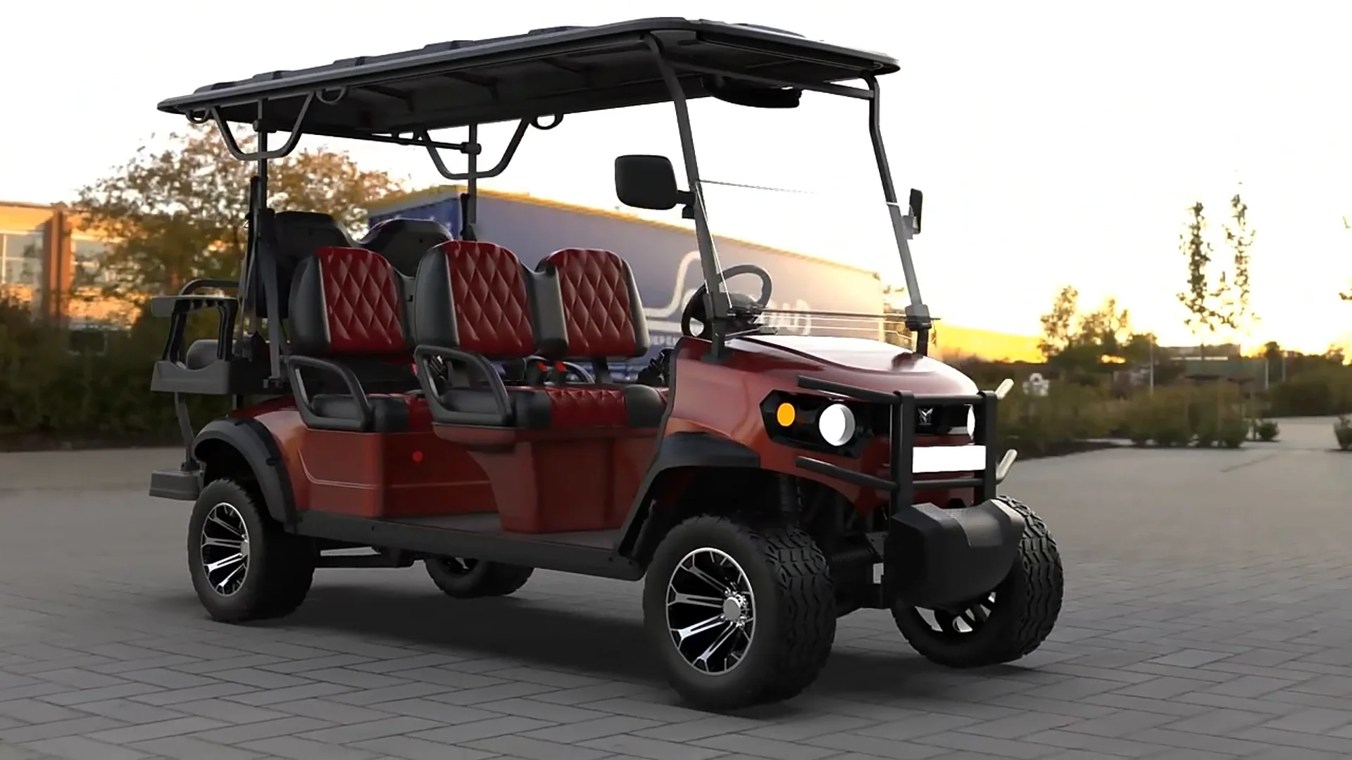 Cheapest Electric Golf Cart Electric Sightseeing Golf Cart Utility