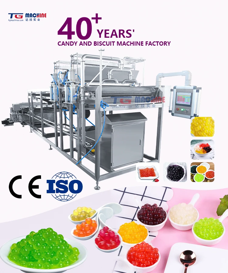Bursting Popping Boba Machine Konjac Jelly Pearl Machine Semi-automatic Popping Boba Fruit Juice Ball Making Machine
