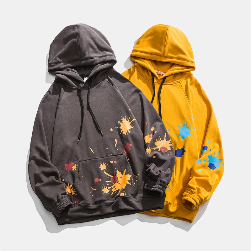 Glory Custom Screen Print Acid Wash Pull Over Hoodie Premium Quality Cotton Oversized Hoodie For Streetwear For Unisex