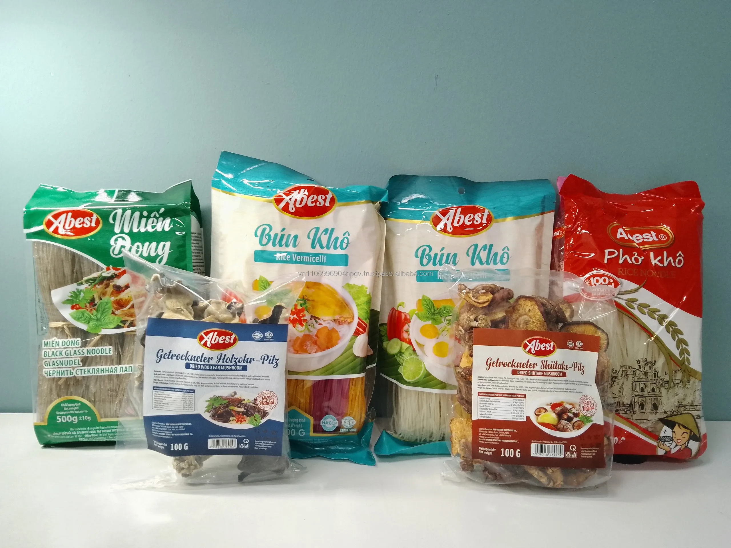 Abest Glass Noodle Viet Nam Vermicelli Factory Price Product For