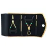 Kit de herramientas para extensiones de cabello dorado