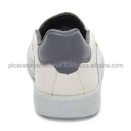 Superior Quality Classic Design Comfort Fashion Walking Flexible Business Work White Color Genuine Leather Loafer Shoes