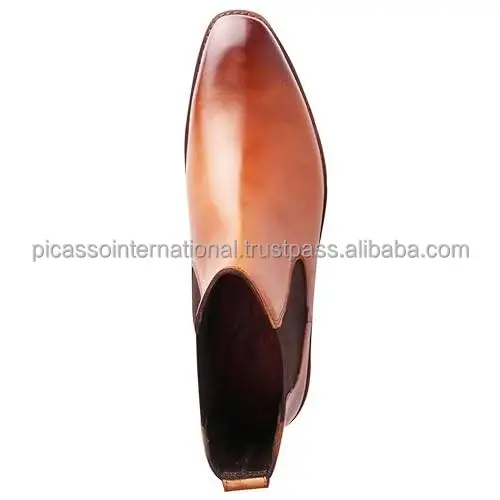 High on Demand Incomparable Quality Classic Design Custom Logo Genuine Leather Boot/ Shoes for Men at Factory Price