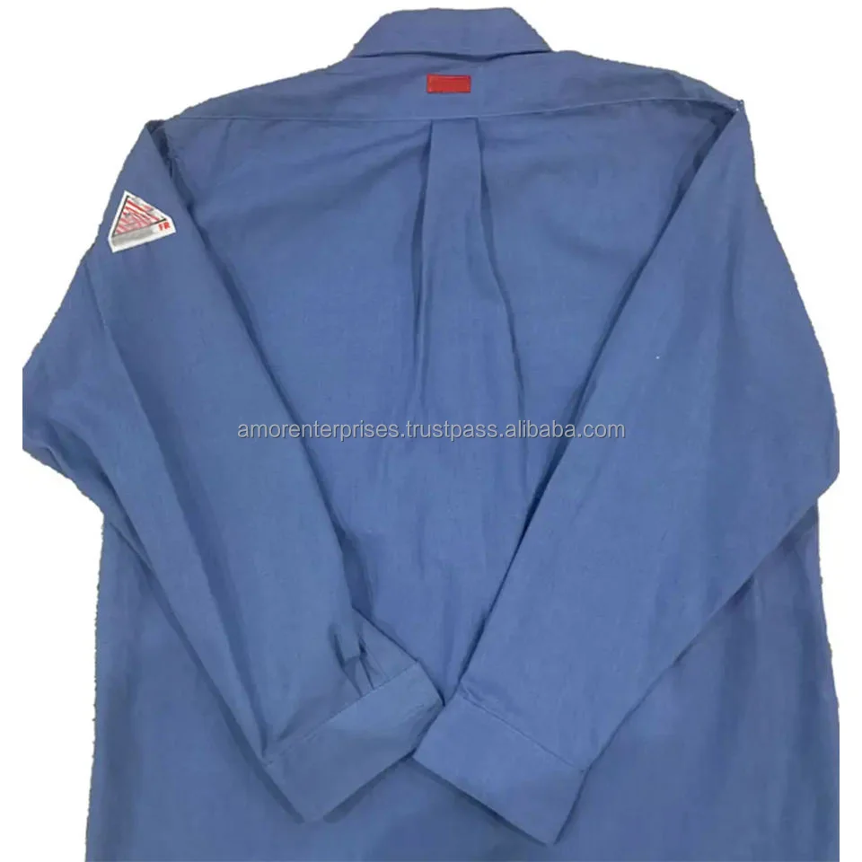 Industrial Safety Work Wear - Men's Fr Work Shirt - Buy High Quality ...