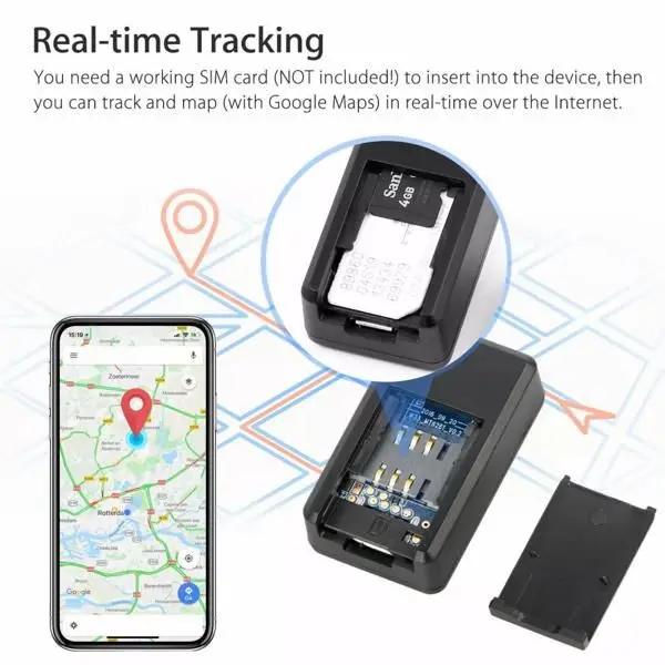 Magnetic GF07 Mini GPS Real Time Car Locator Tracker GSM/GPRS Tracking Device