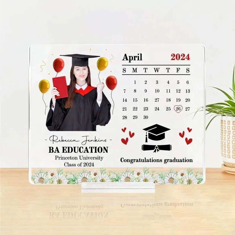 Personalized Graduation Plaque Sign,Congrats Grad Acrylic Plaque,New ...