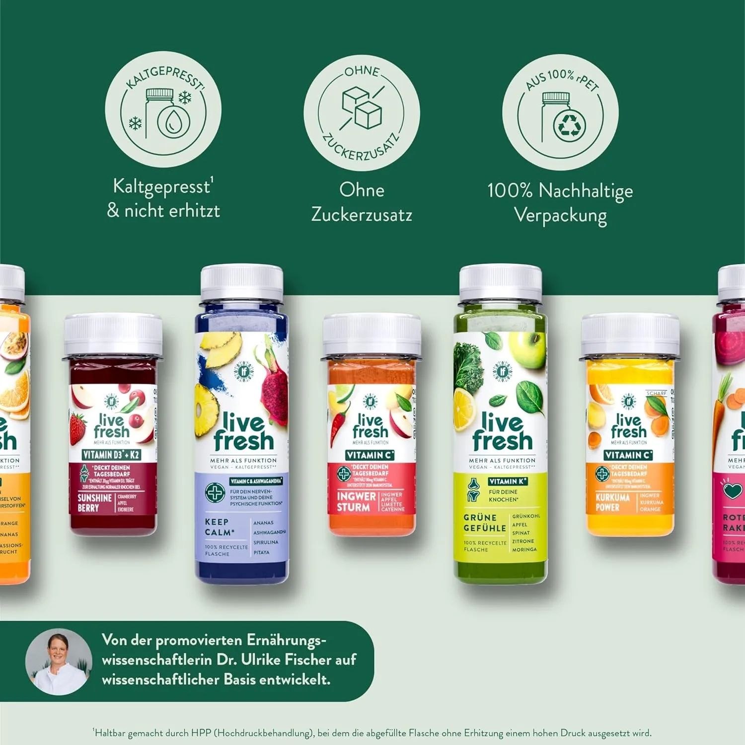 Live Fresh Klassische Saftkur 3 Tage Matrix