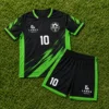 Black with Green
