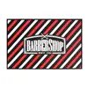 Custom Pattern Barber PVC Heat Resistant Anti Slip Mat
