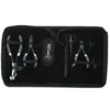 Kit de herramientas para extensiones de cabello negro