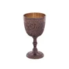 Antique Copper Brown with Golden Inner Finish