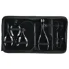 Kit de herramientas para extensiones de cabello negro
