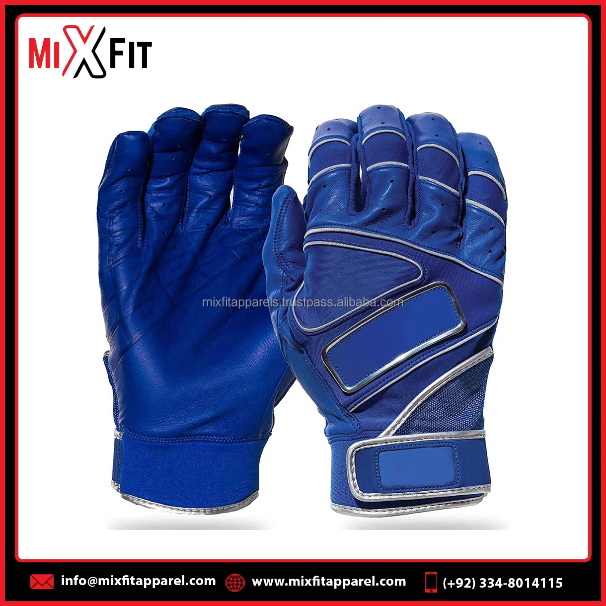 Batting Gloves Baseball Best Quality Customized Full Finger New Sports