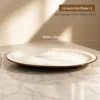 12 inch oval plate