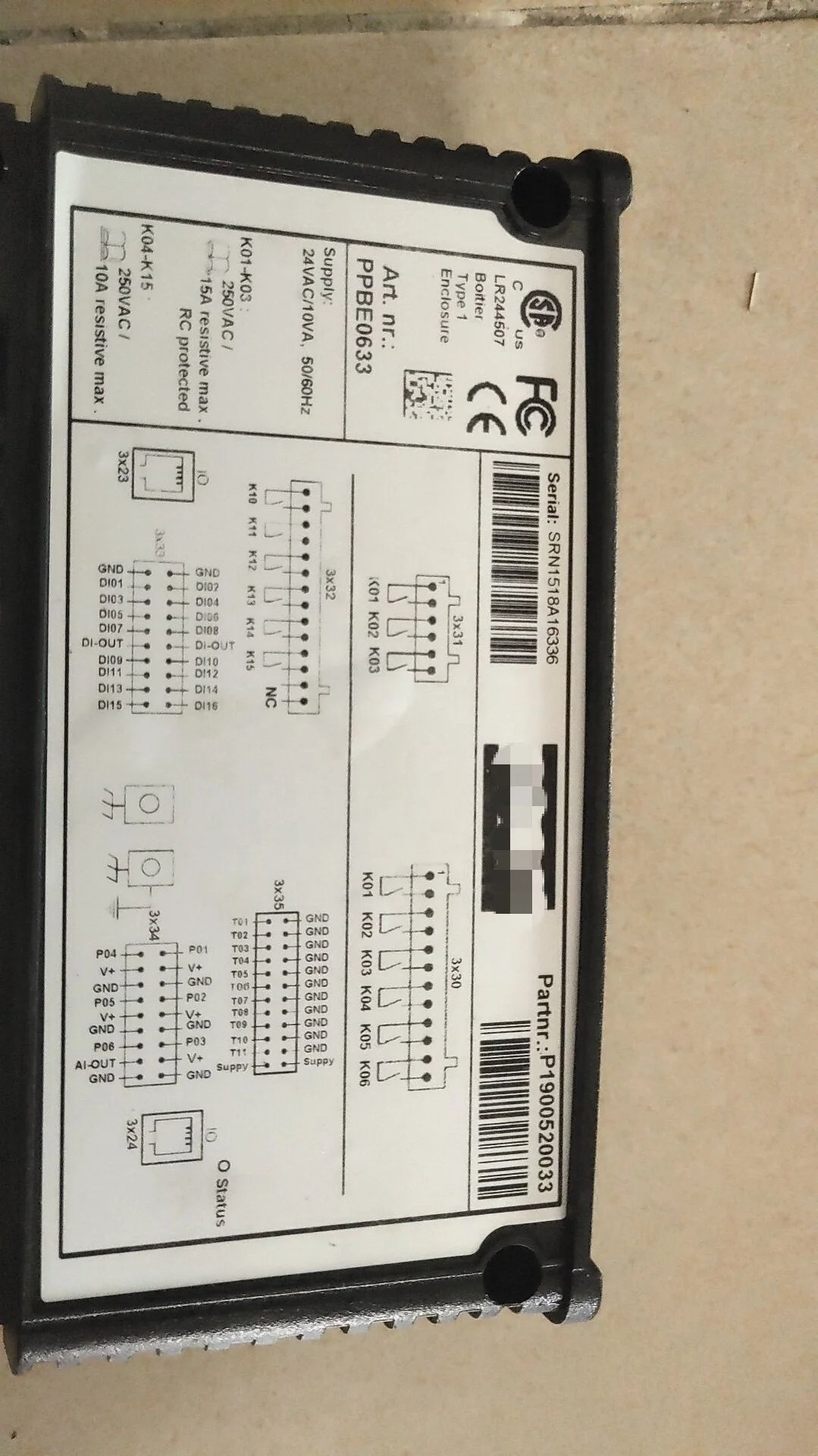 PLC Computer Module Controller Panel 1900520002 1900520033 Fit for Air Compressor Spare Parts