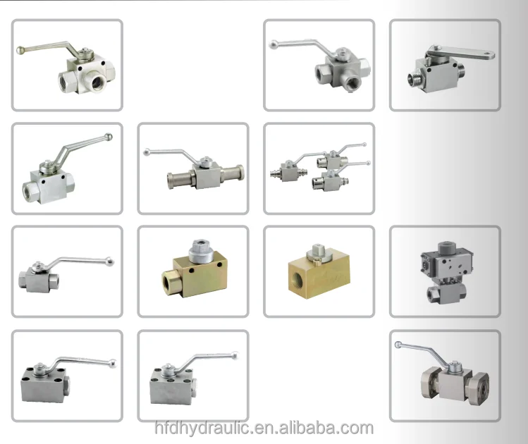 Hydraulic Valve Supply Vh2v High Pressure Ball Valvedirectional
