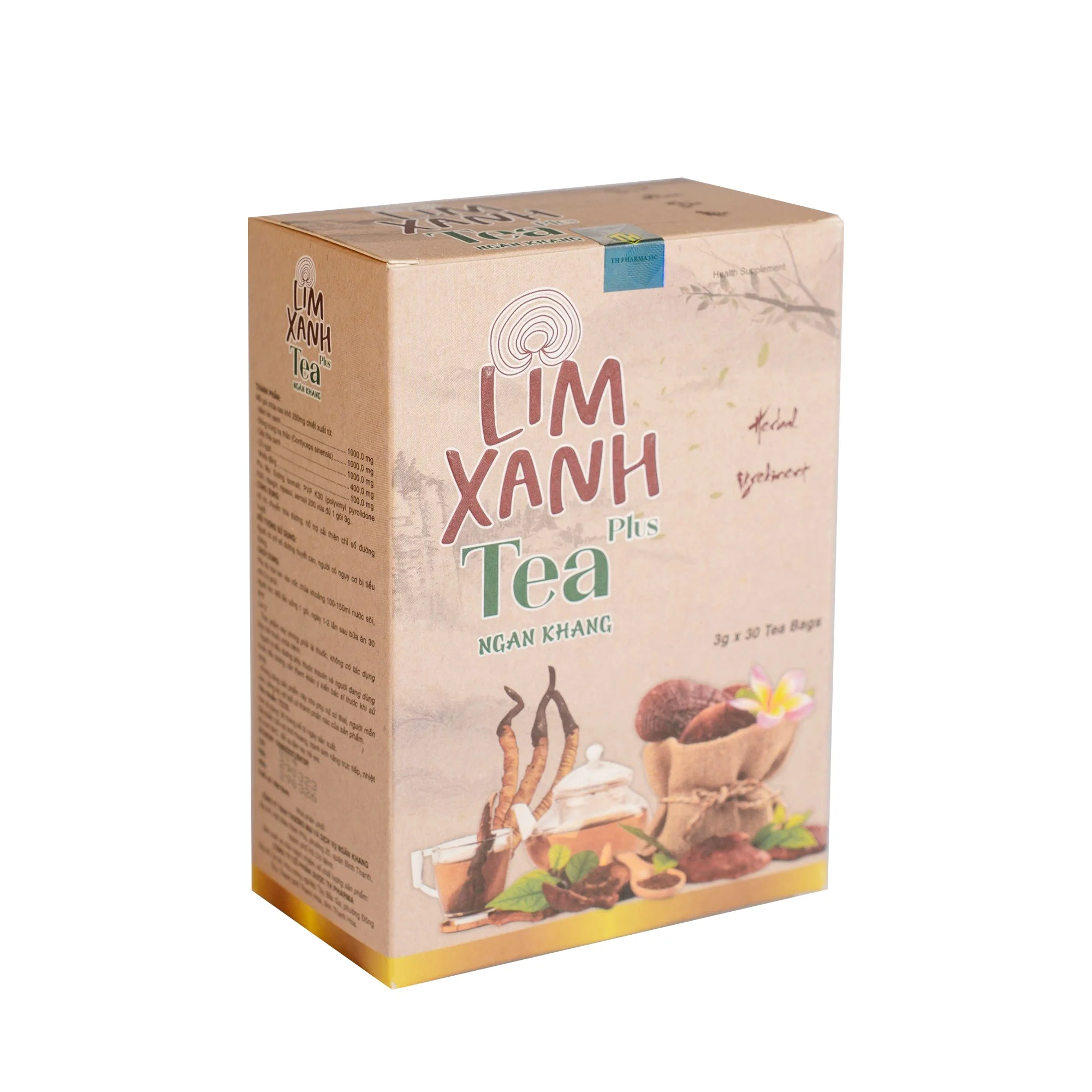 Lim Xanh Dried Herbal Leaf Tea Bag Extract Instant Tea For Natural