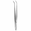 Straight tips.  Overall length 6-7/8in (17.5cm).