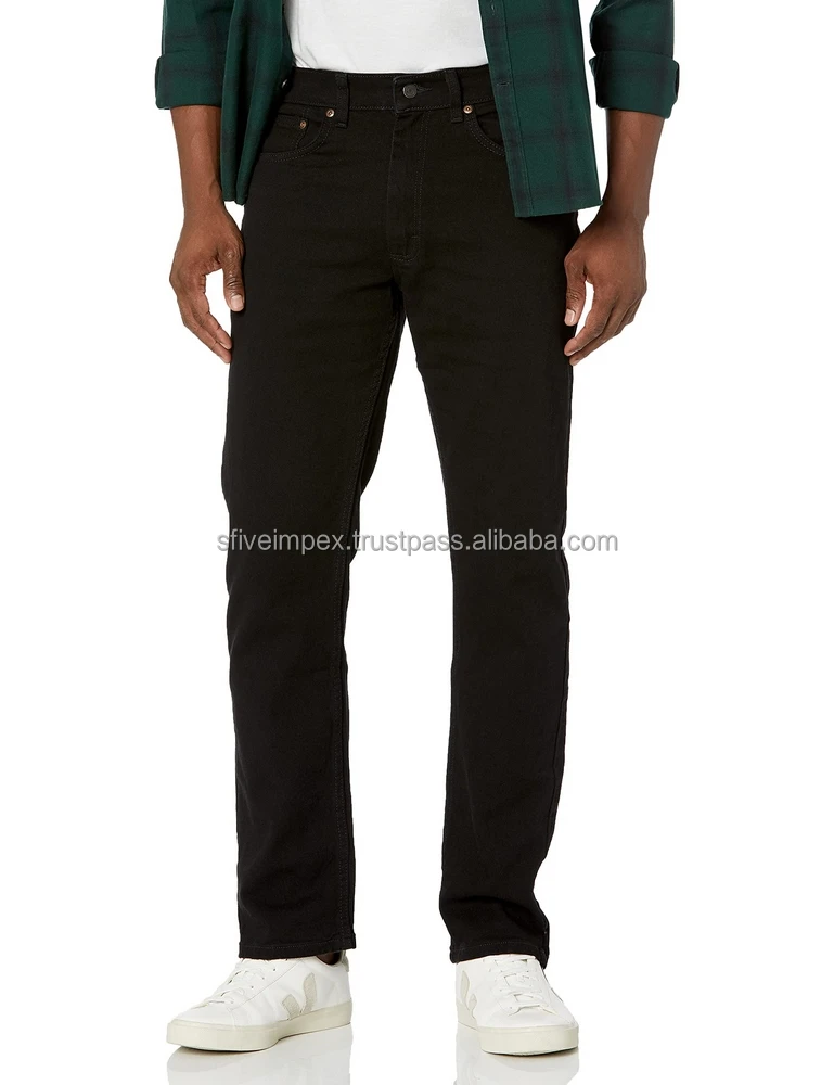 Wholesale Men's Casual And Loose Jeans Business Men's Jeans ...