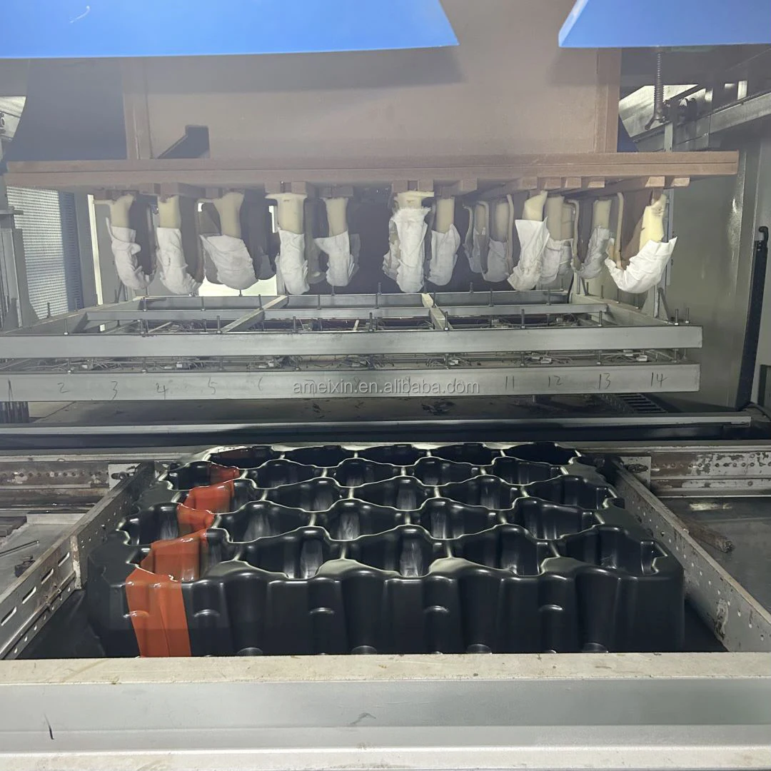 Ameixin Custom Plastic Vacuum Forming ABS Thermoforming Strong Spare Parts Auto Car Vehicle Turnover Tray