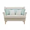 light blue and cream Color