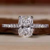 Elongated Cushion Ring