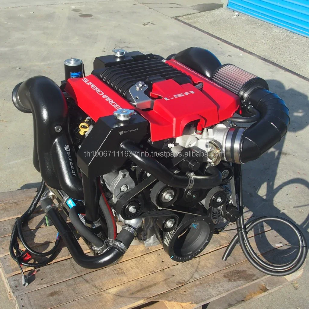 LS3 6.2L 500HP Engine and T56 Transmission LSA 6.2T V8 Supercharged 6 ...