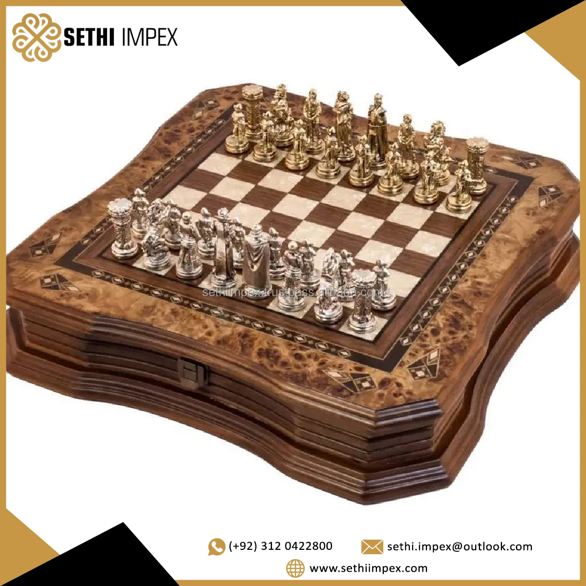 Pakistan Made Chess Board Game For Adults / Top Best Selling Cheap