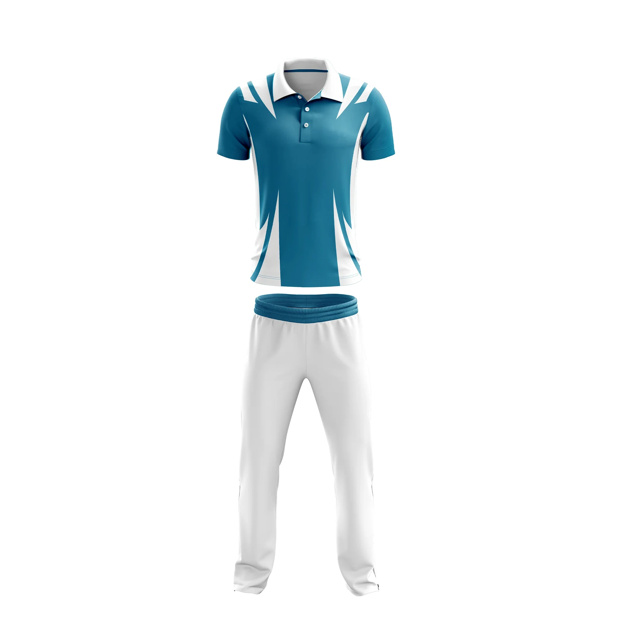 2025 Wholesale Custom Team Logo and Name Cricket Jersey Sublimation Printing Cricket Apparel Pakistan Suppliers