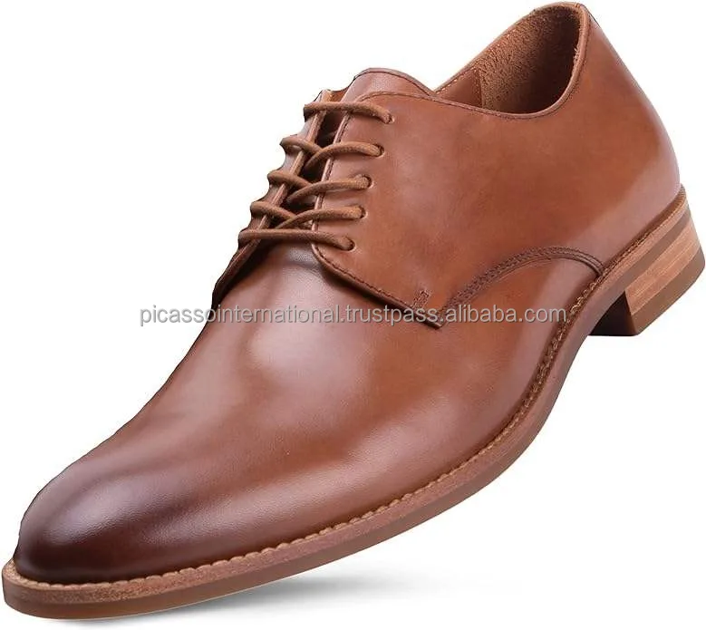 Best Buy Bulk Quantity Supply Elegant Design Oxford Party Wear Formal Genuine Leather Shoes at Reasonable Price from India