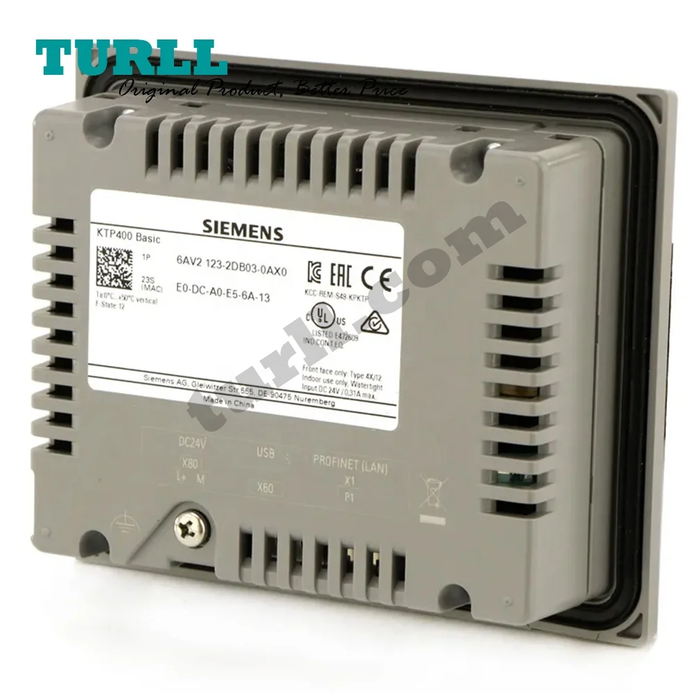 thumbnail image 2 of Siemens SIMATIC HMI KTP400 Basic Panel - 6AV2123-2DB03-0AX0 (Key/Touch) 2 of 6