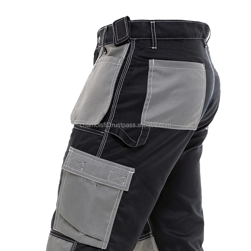 Heavy Duty Wholesale Custom Cotton Work Pants Customized Wear-resistant ...