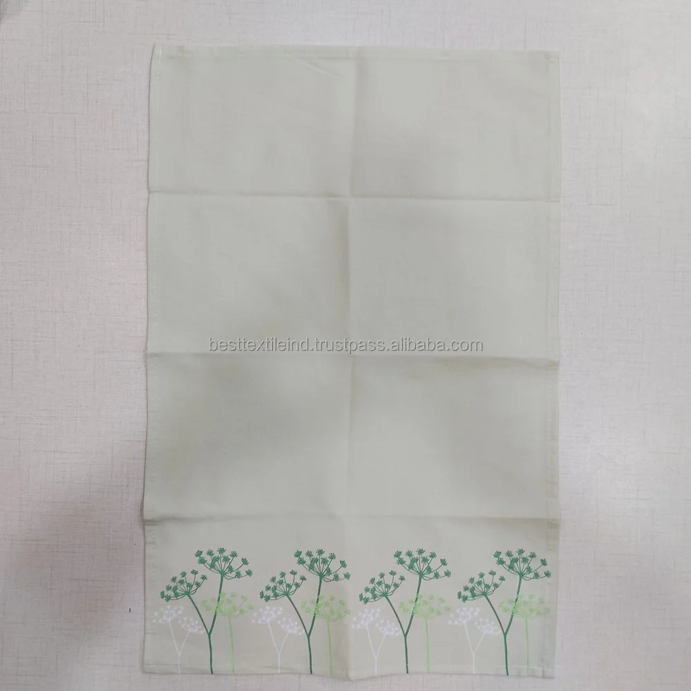Digital Printed Cotton Kitchen Towel Tea Towel Colorful Design