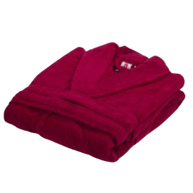 Wholesale Hooded Thermal 100% Cotton Hotel Sleepwear Bathrobes Men Women Sleeveless Fashion Sexy Knitted Fabric Couple