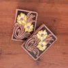 Brown With Color Tooling