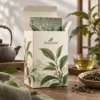 Crema y salvia apagada