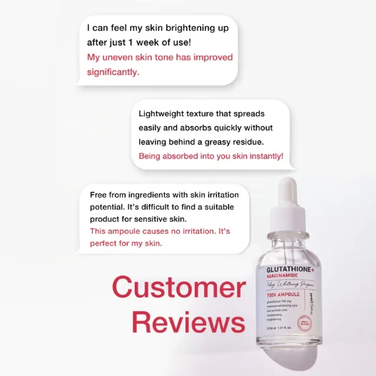angel's liquid glutathione + niacinamide ANGELS Collagen 700V 30ml Ampoule Brightening Whitening Hydrating Pore Care Say goodbye to constant BioPharma - Premium Research Quantity:100kg Organic arabic gum