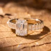 Princess Pave Ring