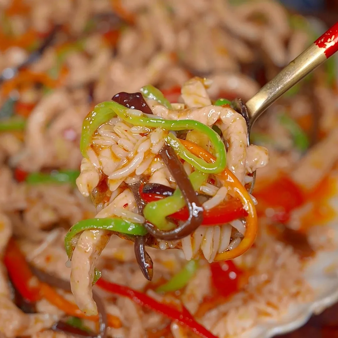 Qinma New Product Fish Flavored Pork Slices For Cooking Dishes That Go