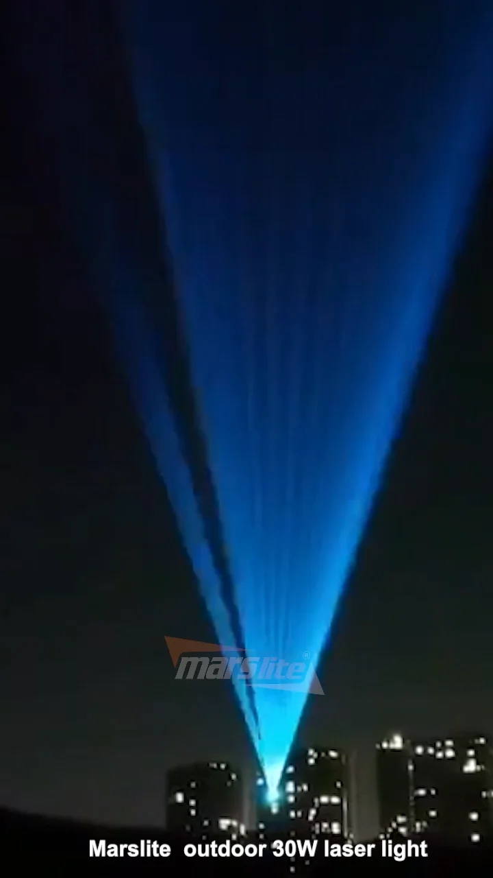 30w Sky Laser Light Ip65 Outdoor Laser Light Show Equipment Pro
