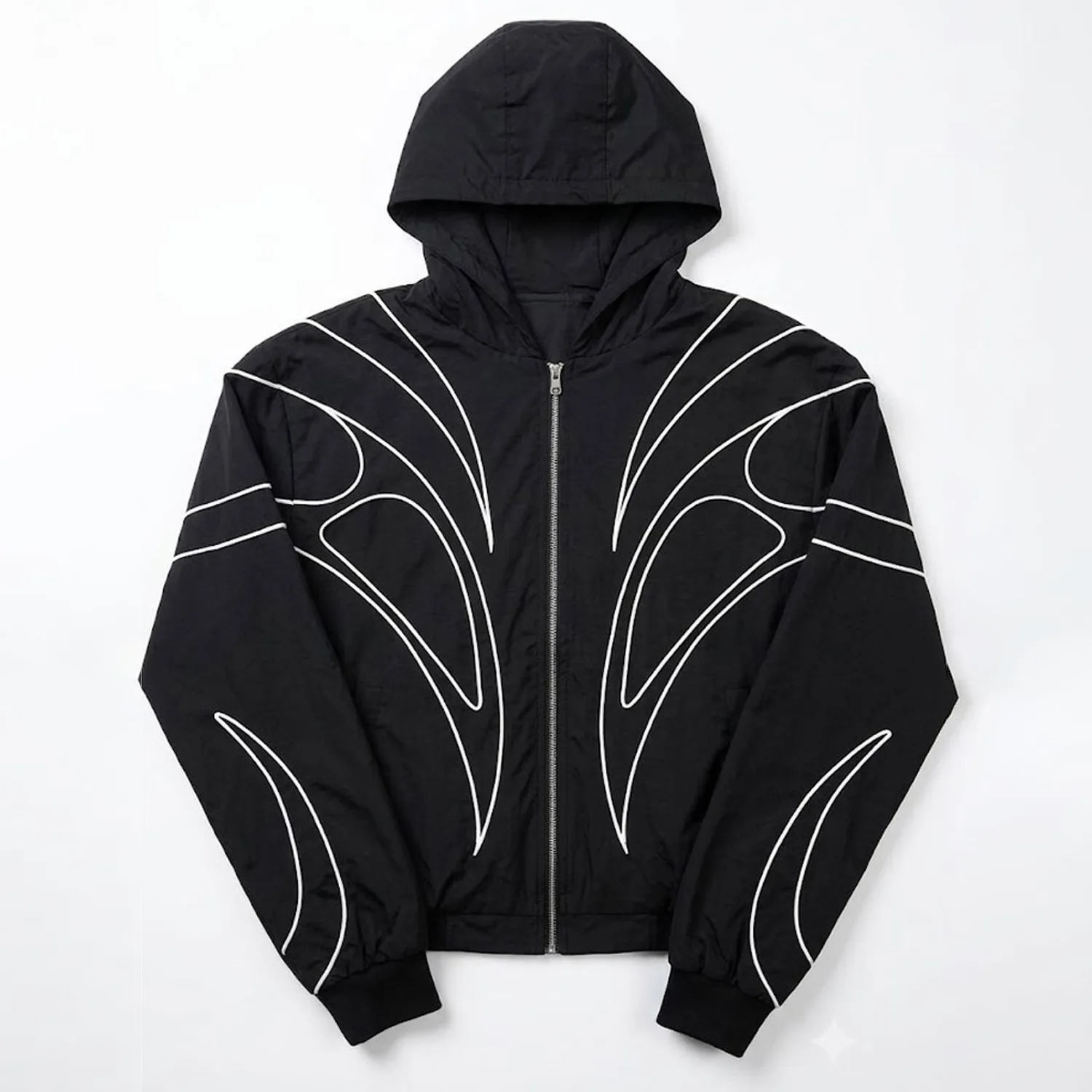 Custom Lightweight Waterproof Windbreaker Zipper Hoodie Nylon Outdoor Sports Running Jacket For Unisex Winter Wear