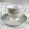 Taza de 200 ml + plato